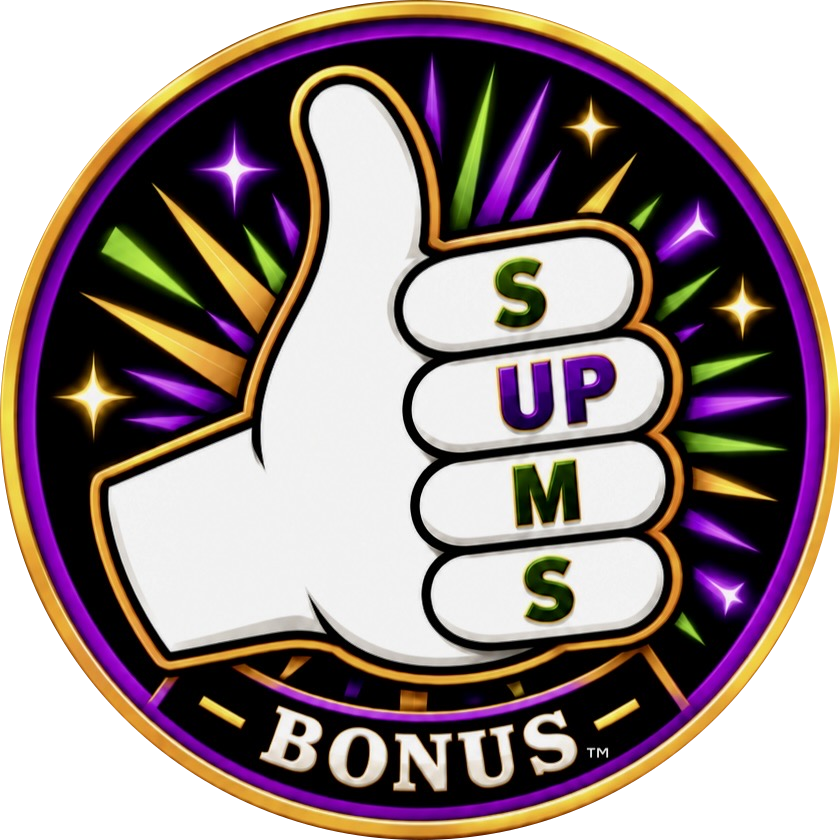 Sums Up Bonus logo with trademark